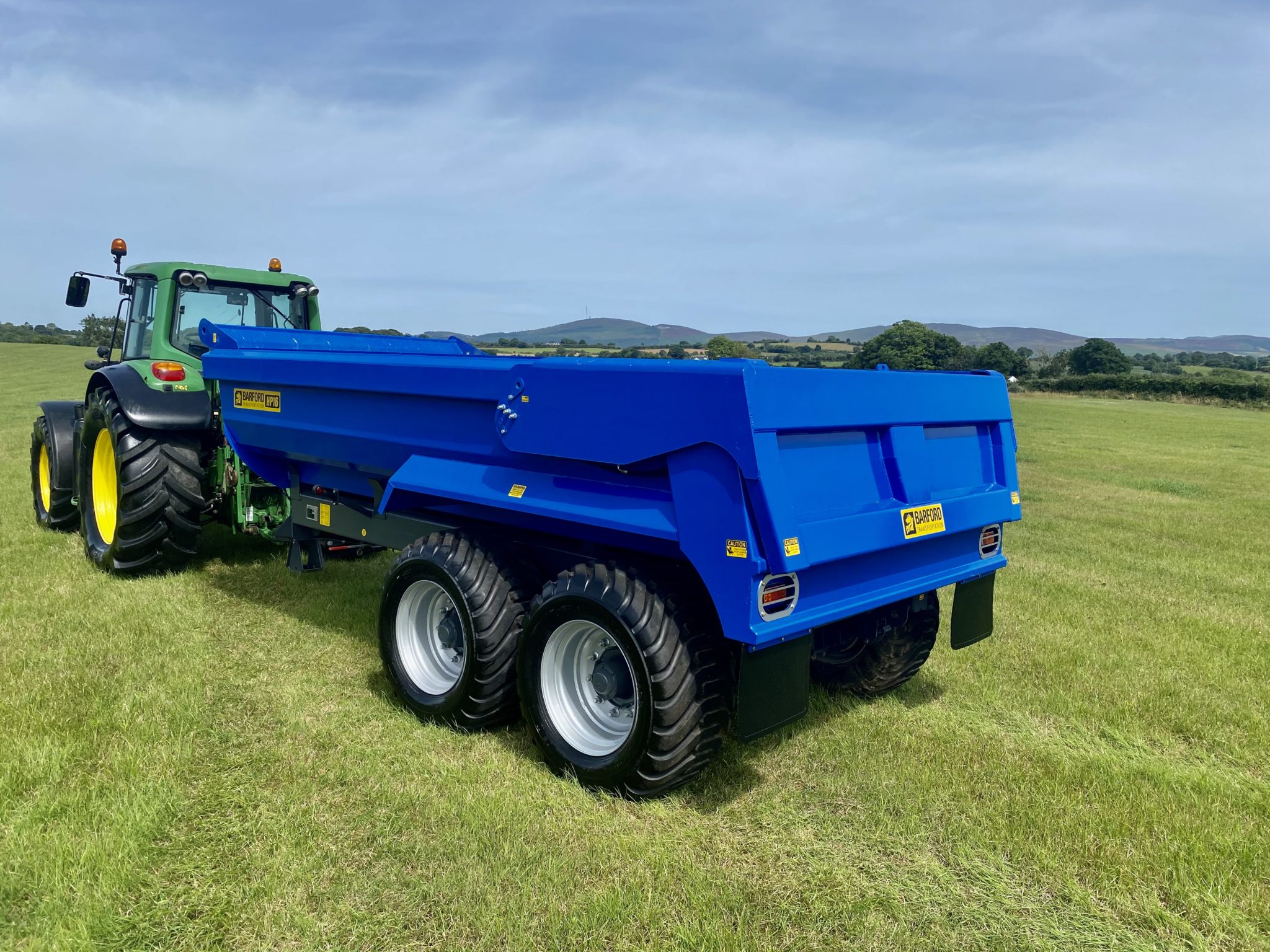 John Deere 6830 Premium & Brand New Barford Dump Trailer | Lucky Day