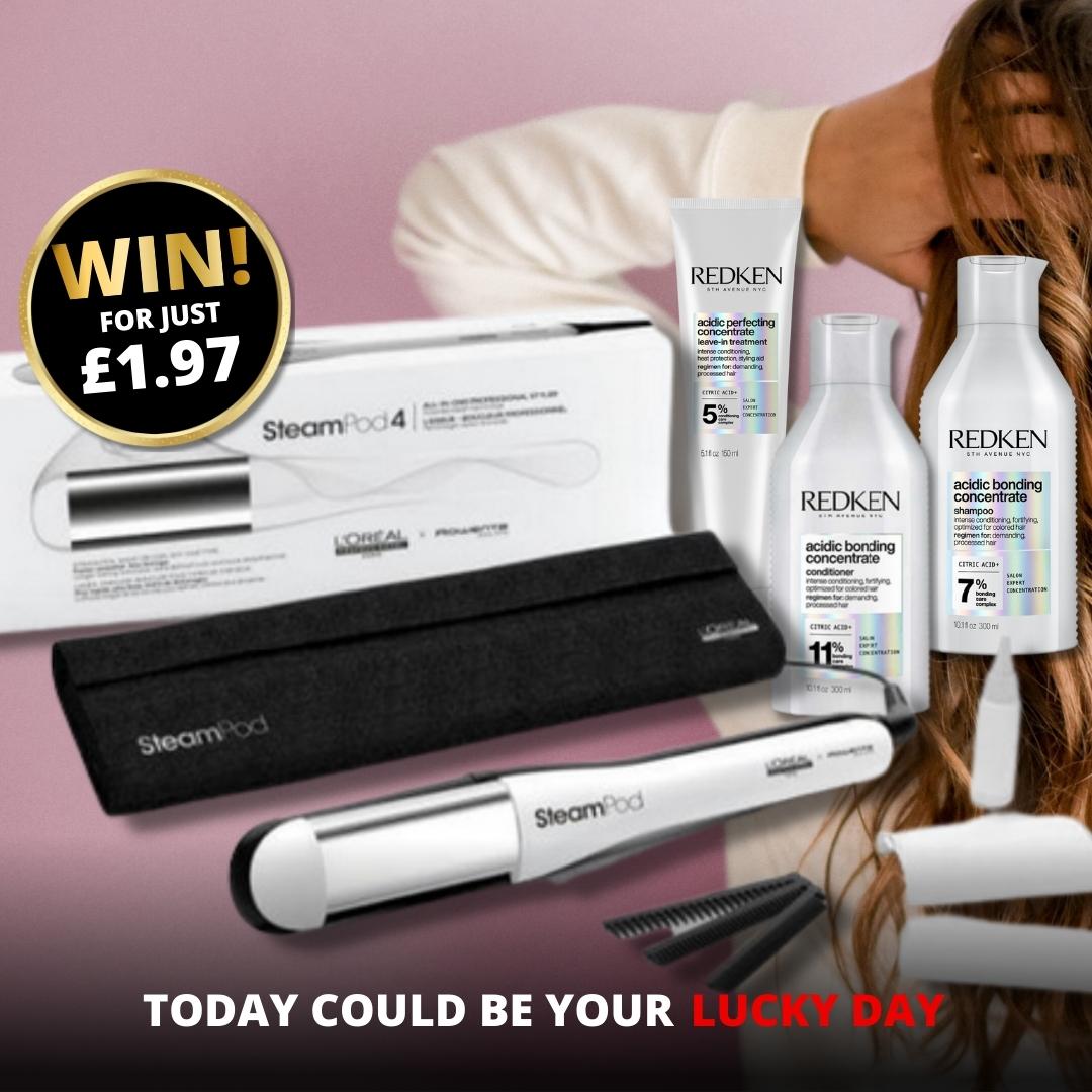 L'OREAL STEAMPOD 4.0 - Lucky Day Competitions