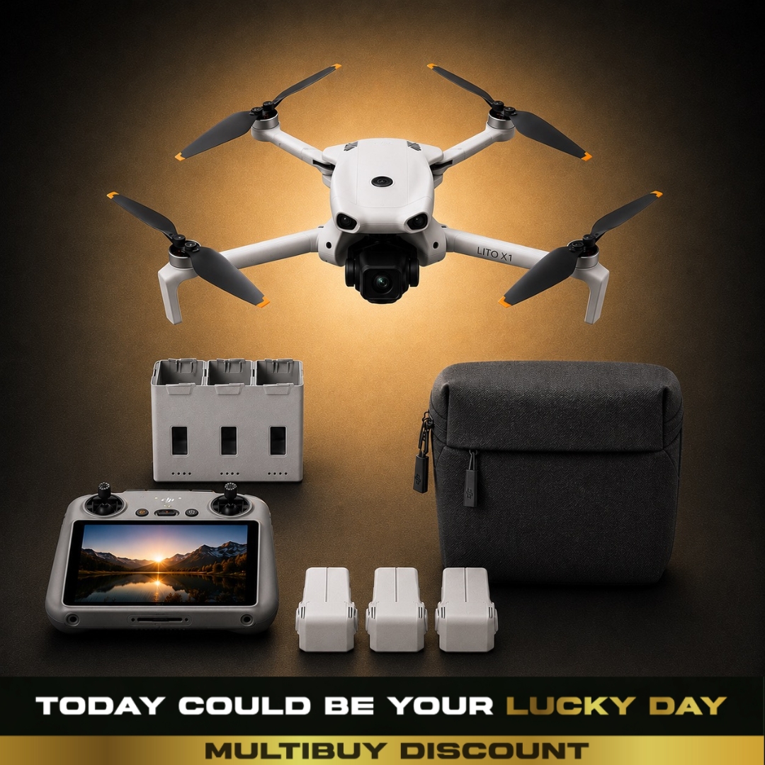 DJI Lito X1 Fly More Combo Plus (Auto Draw)