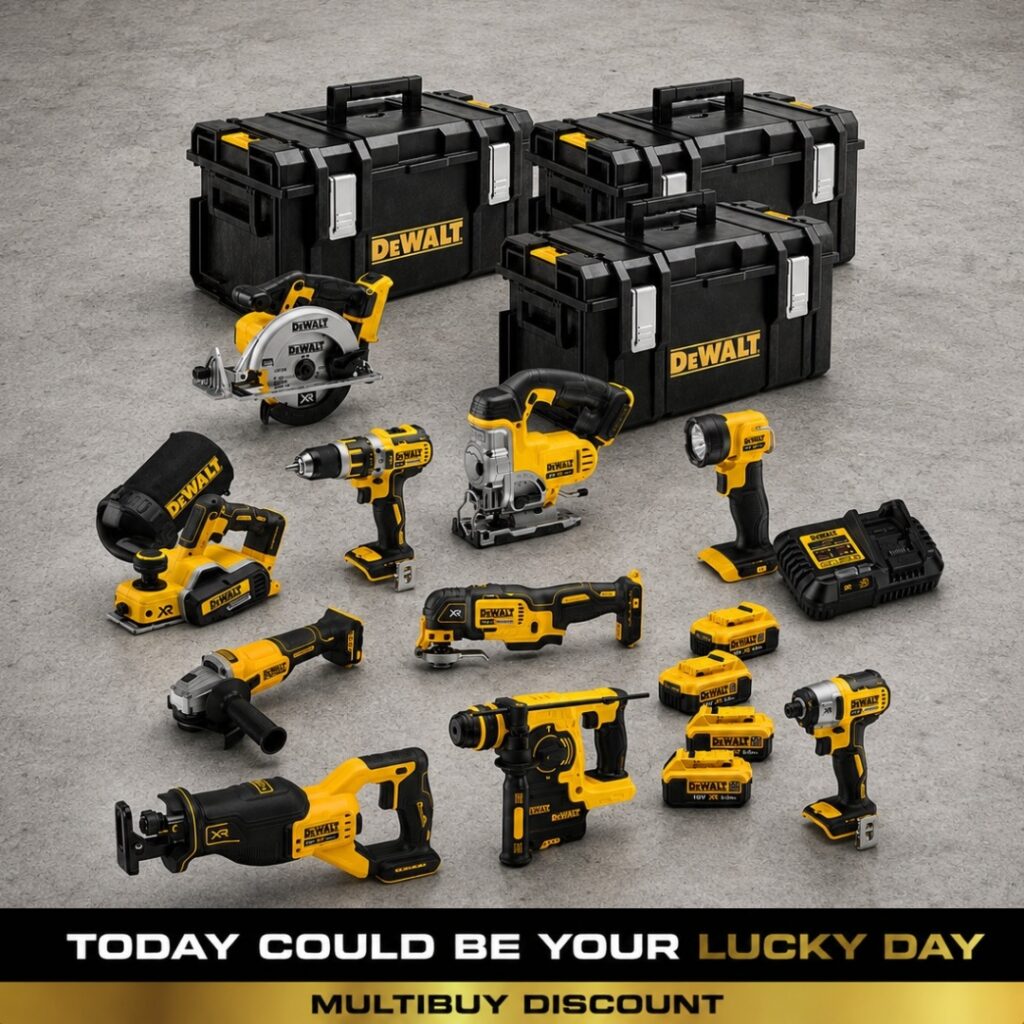 DeWalt XR 18V 10 Piece Cordless Power Tool Kit #3