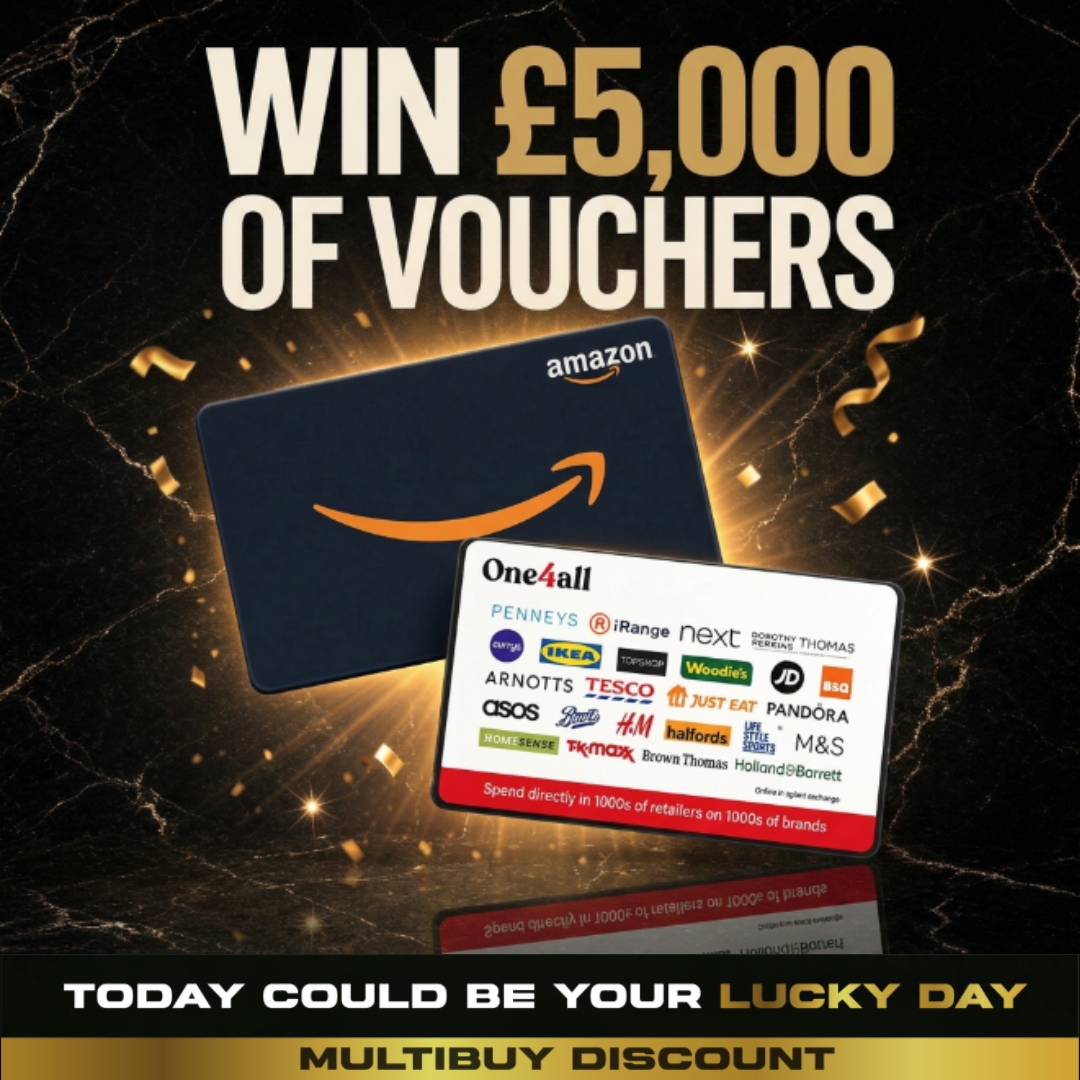 £5,000 Worth of Vouchers (Auto Draw)