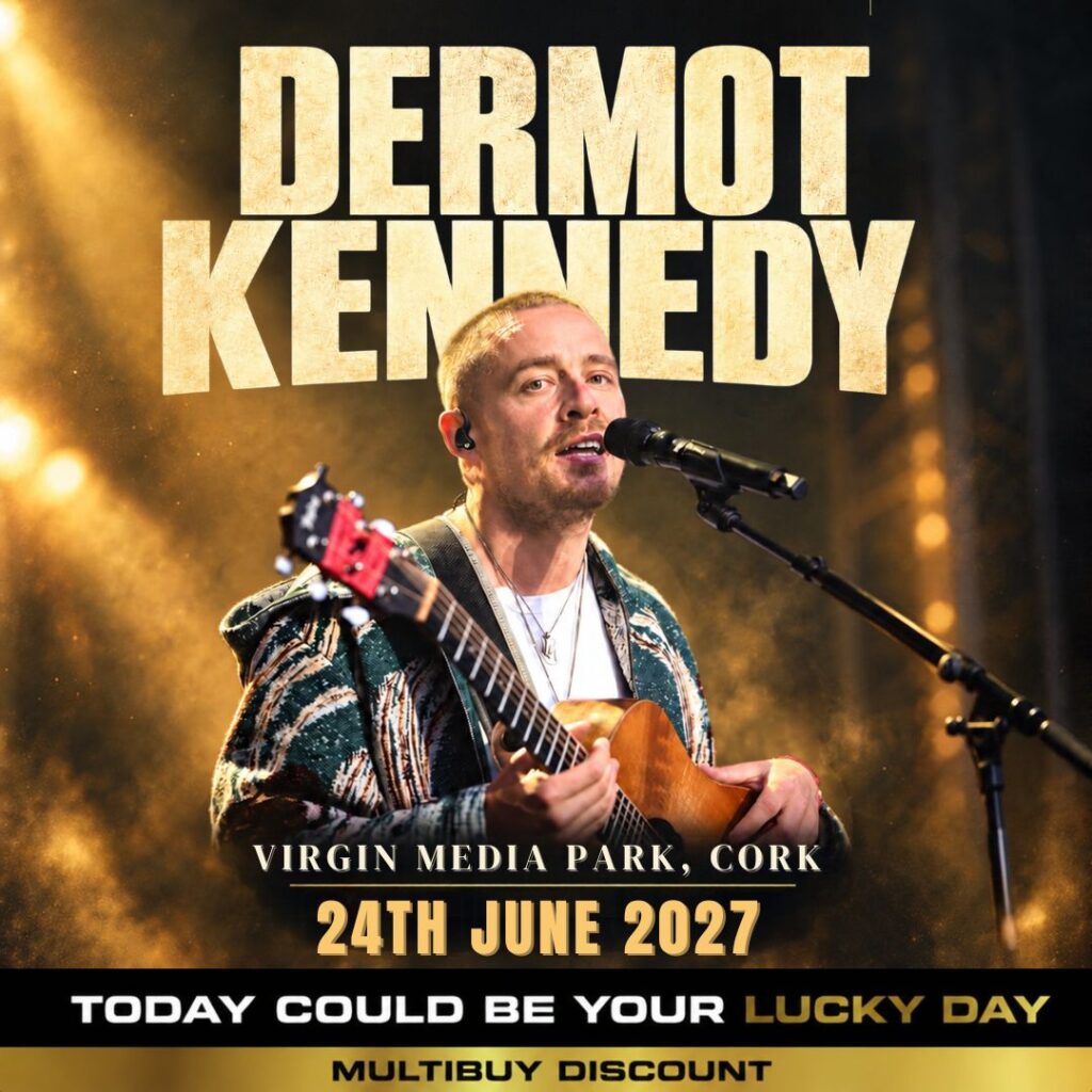 Dermot Kennedy live in Cork 2027 + Overnight Hotel Stay